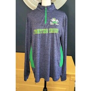 Notre Dame Fighting Irish Under Armour Women's Large 1/4 Zip Performance Shirt